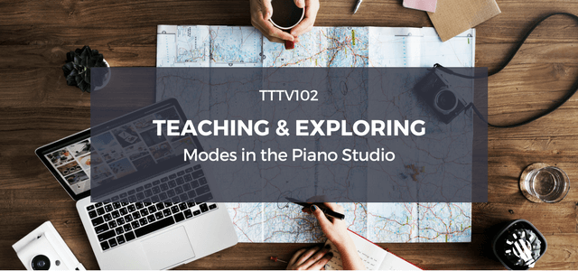 piano studio modes