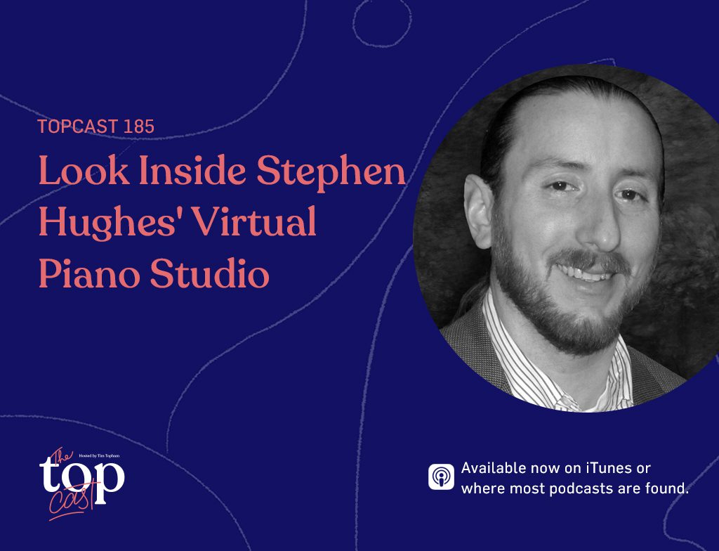 virtual piano studio podcast speaker Stephen Hughes