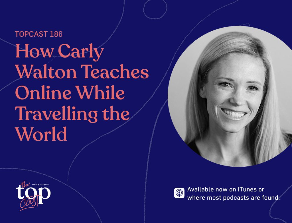 Carly Walton teaches online while travelling the world -main heading