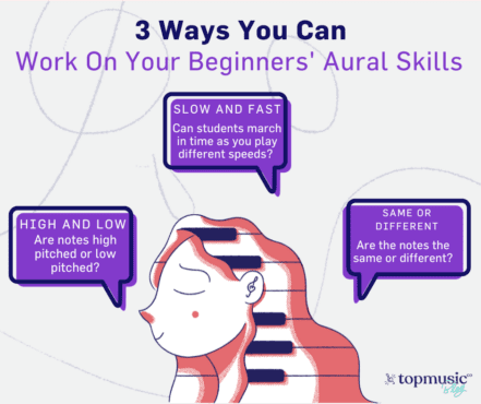 3 ways you can work on your beginners' aural skills
