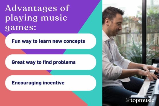 advantages of playing music games